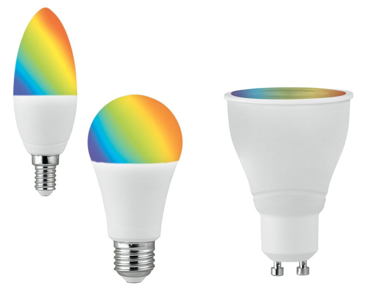 Prejsť na zobrazenie na celú obrazovku: LIVARNO LUX LED žiarovka RGB Zigbee Smart Home – obrázok 1