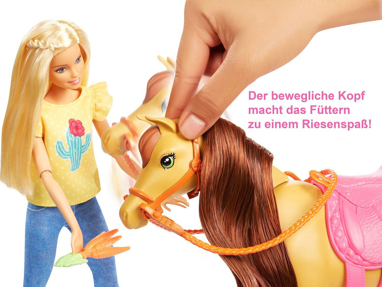 Prejsť na zobrazenie na celú obrazovku: Jazdecká súprava Barbie vrátane koňa a poníka – obrázok 7