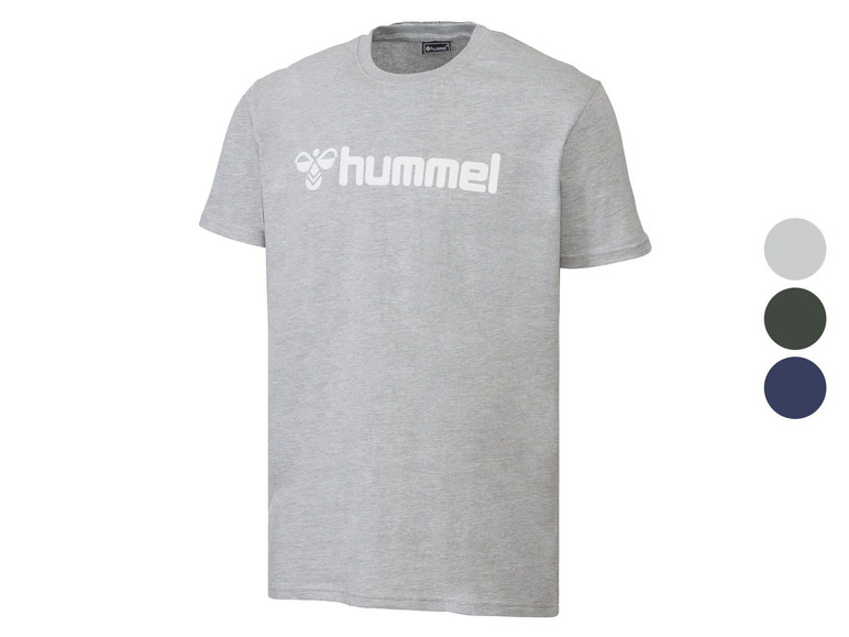 Prejsť na zobrazenie na celú obrazovku: Hummel Pánske bavlnené tričko "Regular Fit" – obrázok 1