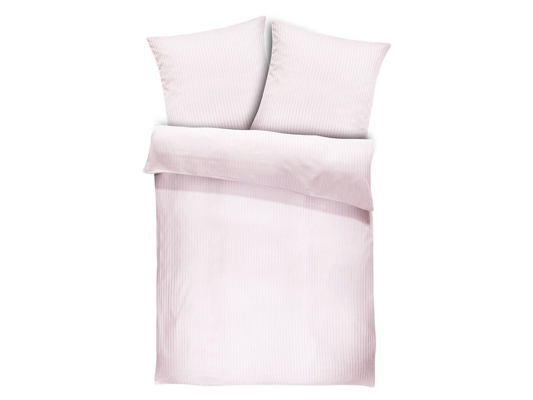 Prejsť na zobrazenie na celú obrazovku: Face-2-Face Mako-saténová posteľná bielizeň, Uni Strip Rosewater, 140 x 200 cm – obrázok 1