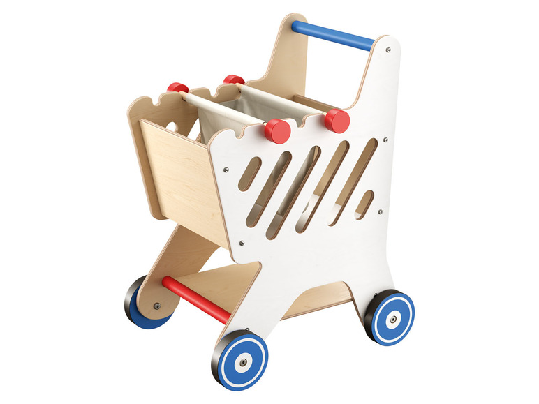 Prejsť na zobrazenie na celú obrazovku: Playtive Drevený nákupný vozík/stôl na líčenie/pracovný stôl – obrázok 3