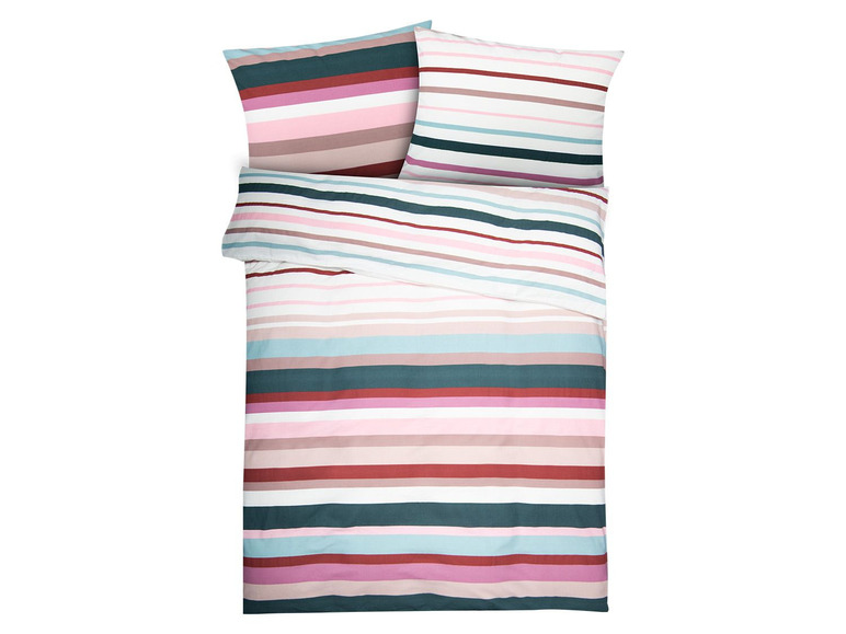 Prejsť na zobrazenie na celú obrazovku: Castell Bavlnená posteľná bielizeň s farebnými pruhmi, 140 x 200 cm – obrázok 6