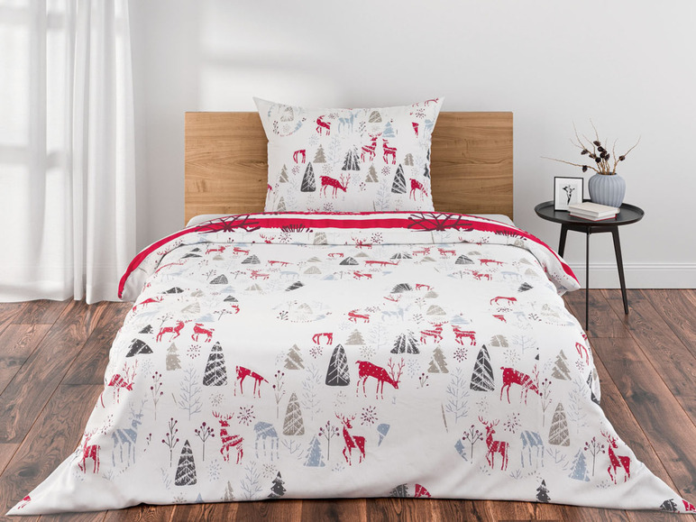 Prejsť na zobrazenie na celú obrazovku: LIVARNO home Posteľná bielizeň z jemného flanelu, 140 x 200 cm – obrázok 6
