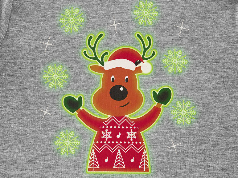 Prejsť na zobrazenie na celú obrazovku: lupilu Chlapčenské vianočné tričko so svietiacou potlačou – obrázok 20