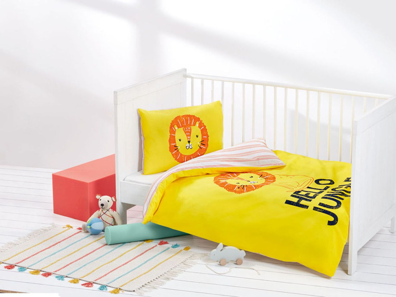 Prejsť na zobrazenie na celú obrazovku: lupilu® Detská posteľná bielizeň s biobavlnou, 130 x 90 cm – obrázok 4