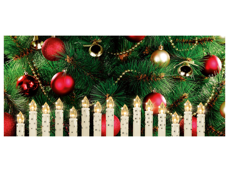 Prejsť na zobrazenie na celú obrazovku: LIVARNO HOME Bezkáblové LED sviečky na vianočný stromček, 15 kusov – obrázok 18