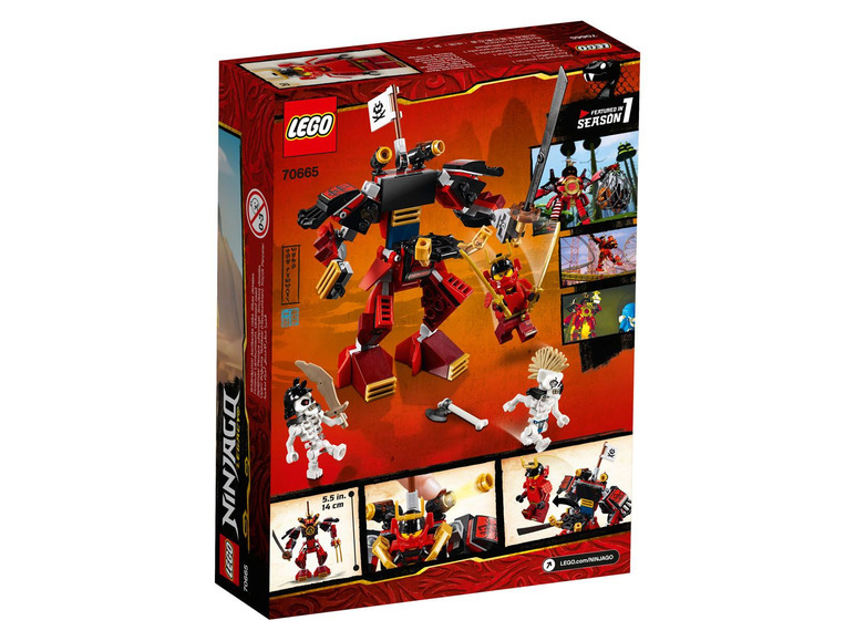 Prejsť na zobrazenie na celú obrazovku: LEGO® NINJAGO Samurajský robot 70665 – obrázok 2