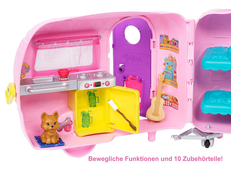 Prejsť na zobrazenie na celú obrazovku: Barbie Bábika Chelsea a karavan – obrázok 6