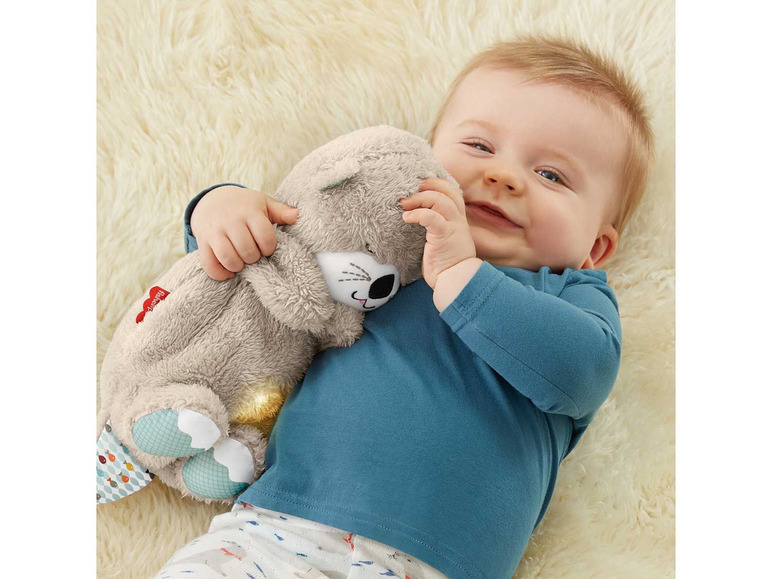 Prejsť na zobrazenie na celú obrazovku: Fisher-Price Plyšová hračka Spiaca vydra – obrázok 6