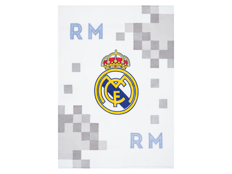Prejsť na zobrazenie na celú obrazovku: Hebká deka Real Madrid, 150 x 200 cm – obrázok 1