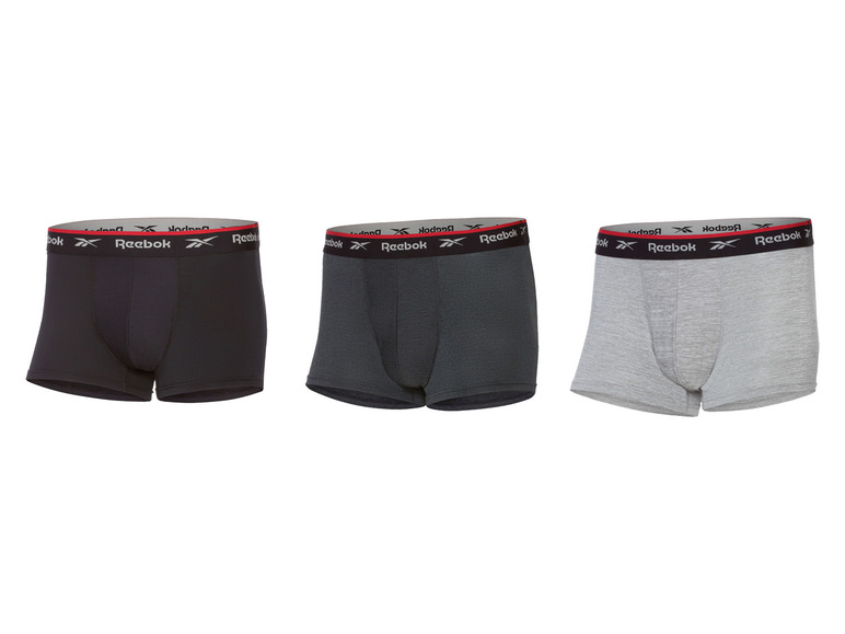 Prejsť na zobrazenie na celú obrazovku: Reebok Pánske funkčné šortky, 3 kusy – obrázok 12