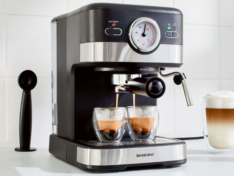 Prejsť na zobrazenie na celú obrazovku: SILVERCREST Espresso kávovar SEM 1100 C3 – obrázok 3
