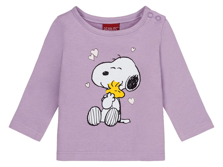 Prejsť na zobrazenie na celú obrazovku: Dievčenské bavlnené tričko s dlhým rukávom pre bábätká BIO, 2 kusy – obrázok 10
