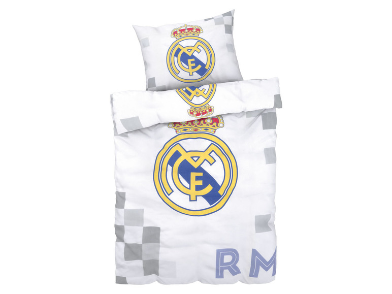 Prejsť na zobrazenie na celú obrazovku: Posteľná bielizeň Renforcé Real Madrid, 140 x 200 cm – obrázok 1