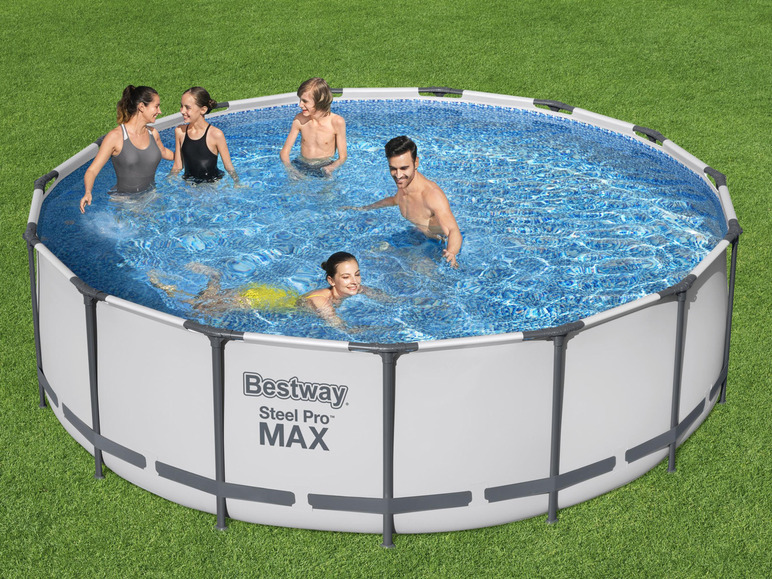 Prejsť na zobrazenie na celú obrazovku: Bestway Bazén s príslušenstvom Steel ProMAX™, Ø 4,57 x 1,22 m – obrázok 2