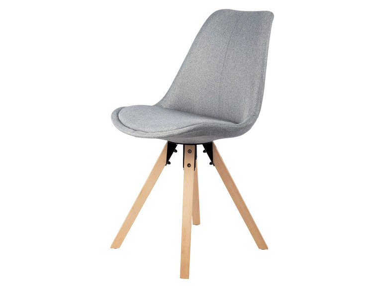 Prejsť na zobrazenie na celú obrazovku: LIVARNO LIVING® Jedálenská stolička v modernom dizajne, 2 kusy – obrázok 3