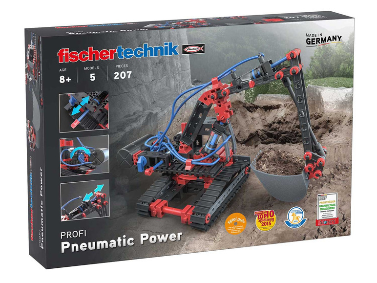 Prejsť na zobrazenie na celú obrazovku: Fischertechnik Stavebnica PROFI Pneumatic Power – obrázok 1