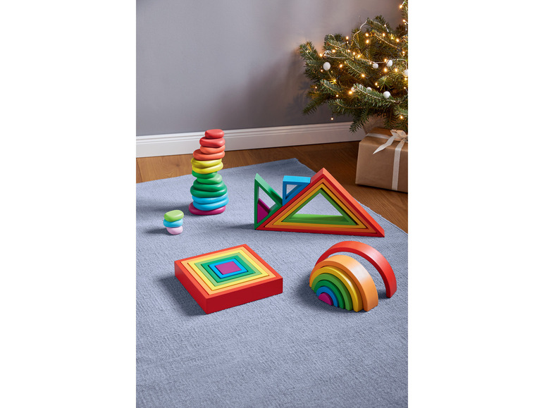 Prejsť na zobrazenie na celú obrazovku: Playtive Drevená hračka dúha Montessori – obrázok 2