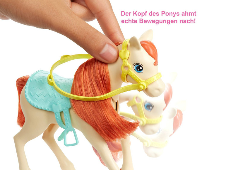 Prejsť na zobrazenie na celú obrazovku: Jazdecká súprava Barbie vrátane koňa a poníka – obrázok 9