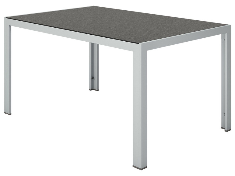 Prejsť na zobrazenie na celú obrazovku: florabest Hliníkový stôl so sklenenou doskou ALU, šedý – obrázok 4