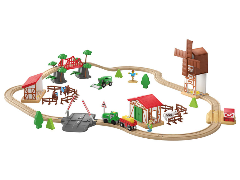 Prejsť na zobrazenie na celú obrazovku: Playtive Železničná súprava sedliacky dvor/džungľa – obrázok 2