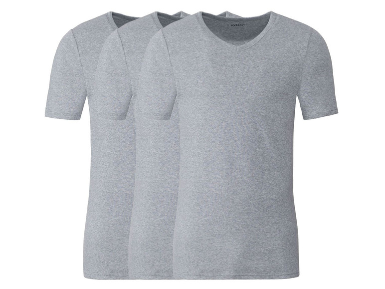 Prejsť na zobrazenie na celú obrazovku: LIVERGY Pánske spodné bavlnené tričko, 3 kusy – obrázok 5