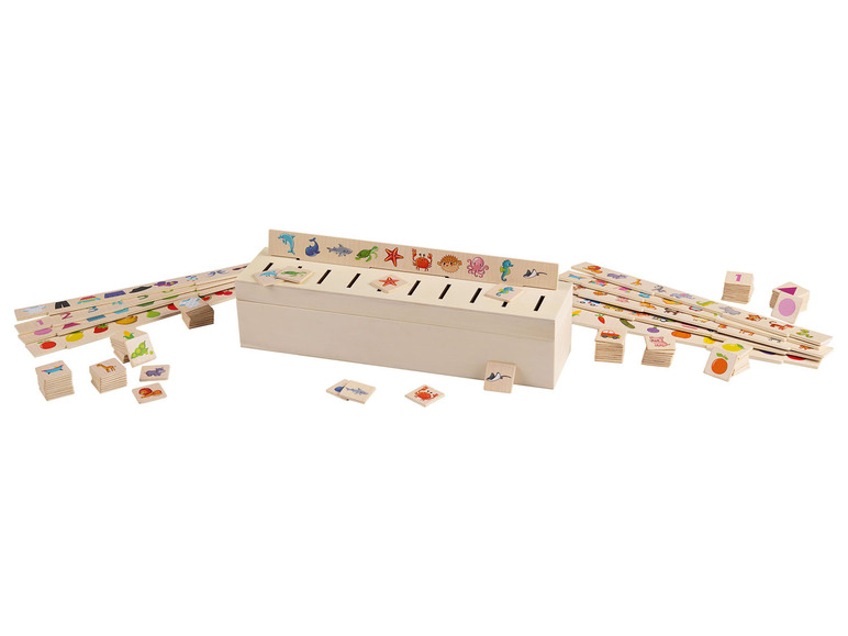 Prejsť na zobrazenie na celú obrazovku: Playtive Drevená motorická náučná hračka Montessori – obrázok 5