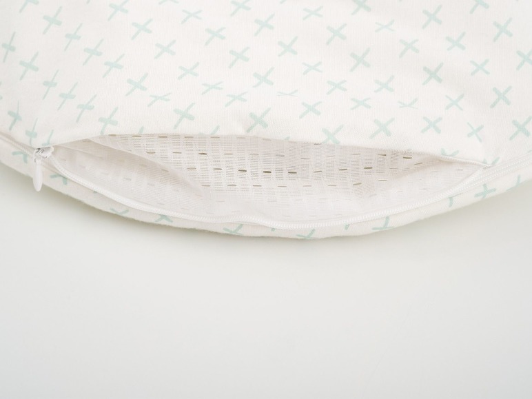 Prejsť na zobrazenie na celú obrazovku: Träumeland Detský spací vak pre bábätká LIEBMICH, mentolový s krížikmi – obrázok 4