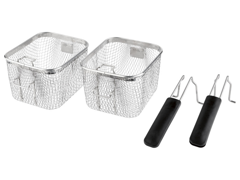 Prejsť na zobrazenie na celú obrazovku: SILVERCREST® KITCHEN TOOLS Fritéza SED3 2000 C4, s 3 košmi – obrázok 6