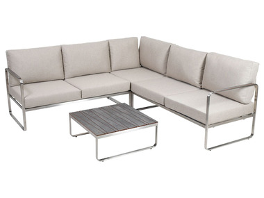 greemotion Lounge-Set »Sydney«, aus Edelstahl.