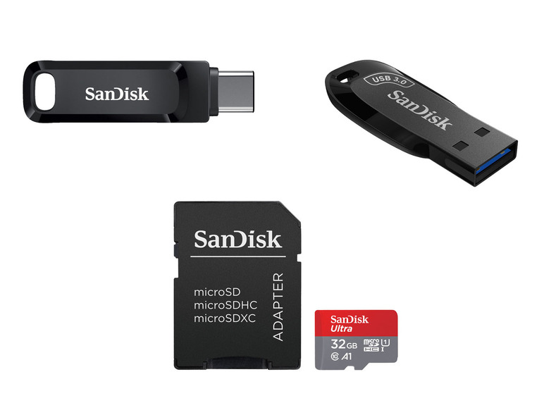 Prejsť na zobrazenie na celú obrazovku: SanDisk Pamäťová karta / USB kľúč – obrázok 1