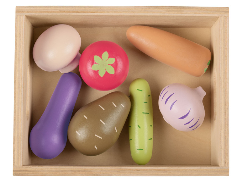 Prejsť na zobrazenie na celú obrazovku: Playtive Detský drevený košík s potravinami – obrázok 31