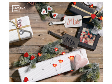 LIVARNO home Adventný kalendár pre páry