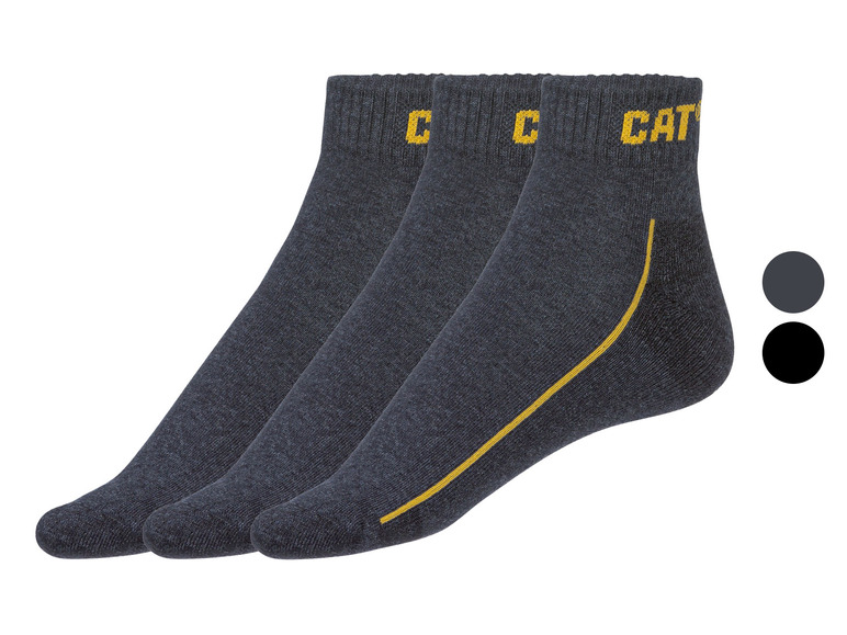 Prejsť na zobrazenie na celú obrazovku: Caterpillar Pánske pracovné ponožky s bavlnou, 3 páry – obrázok 1