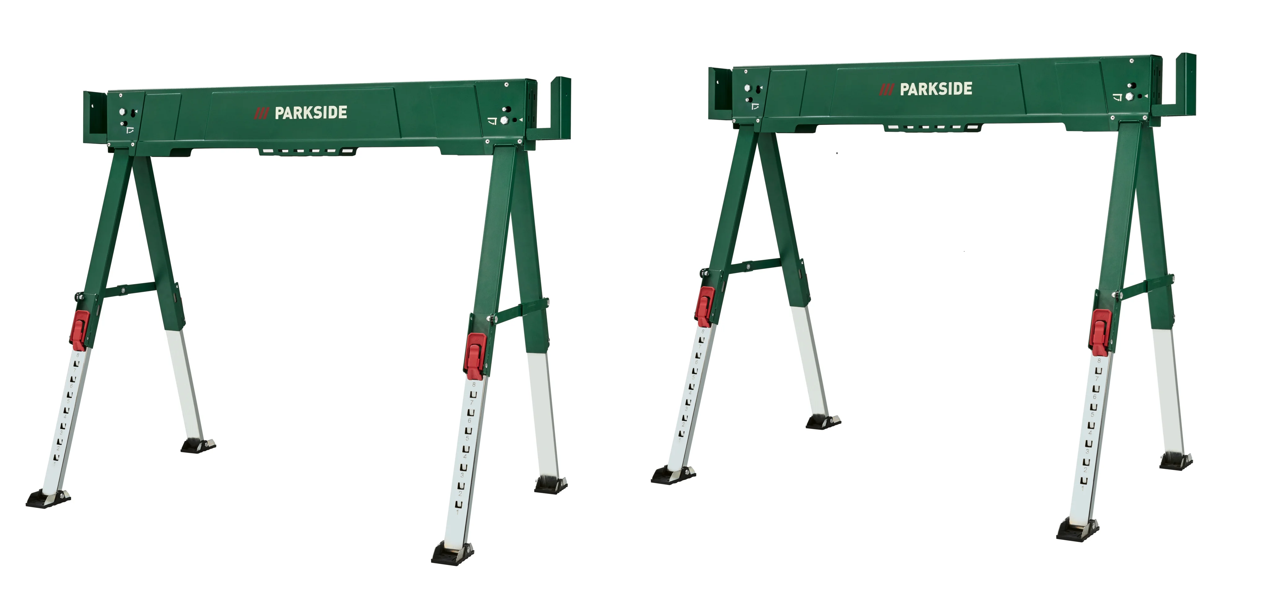 PARKSIDE® Skladací pracovný kozlík, 2 kusy