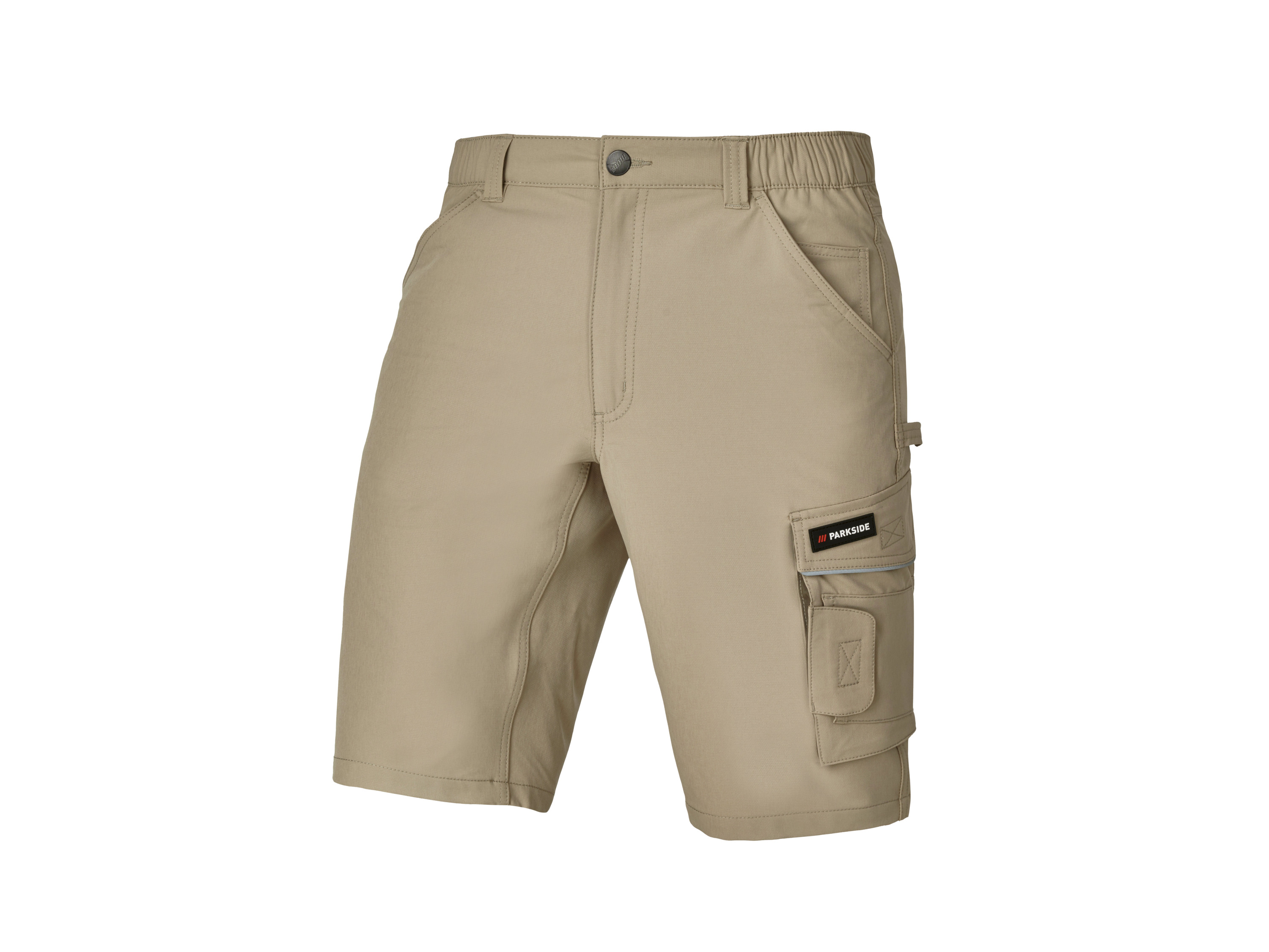 PARKSIDE® Pánske strečové pracovné šortky (béžová, 52)