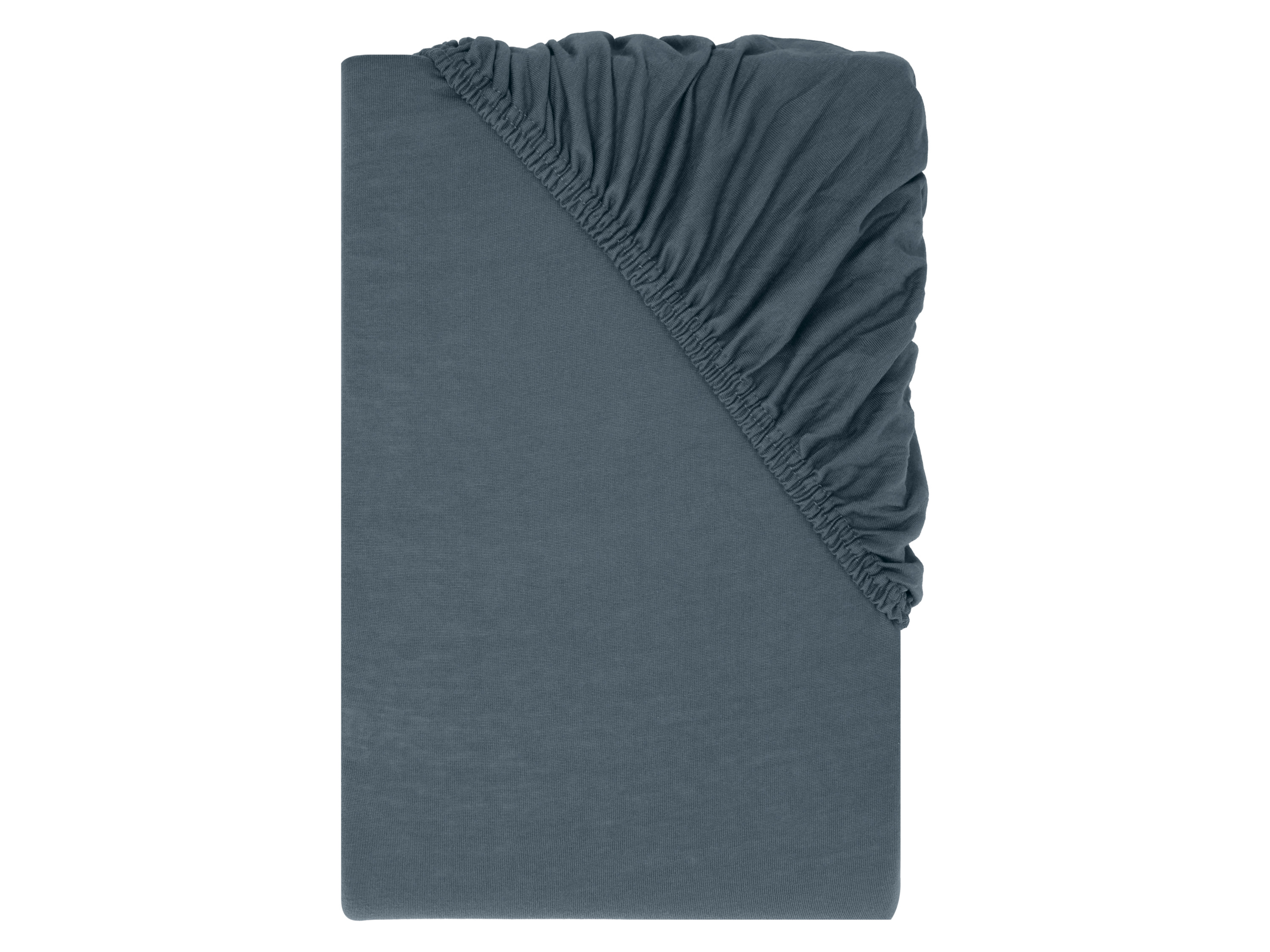 LIVARNO® Napínacia džersejová plachta, 90 – 100 x 200 cm  (modrá)