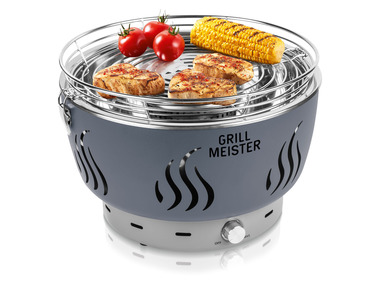 GRILLMEISTER Gril na drevené uhlie s aktívnym prívodom vzduchu AG 34 C1