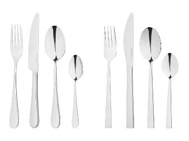 SILVERCREST® Príbor z ušľachtilej ocele, 24-dielna súprava