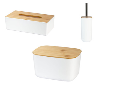 Livarno Home WC kefa so stojanom/Box na kozmetické vreckovky/Úložný box