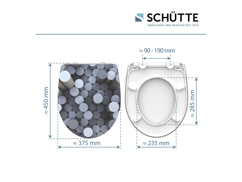 Prejsť na zobrazenie na celú obrazovku: Schütte WC doska so spomaľujúcim mechanizmom – obrázok 74