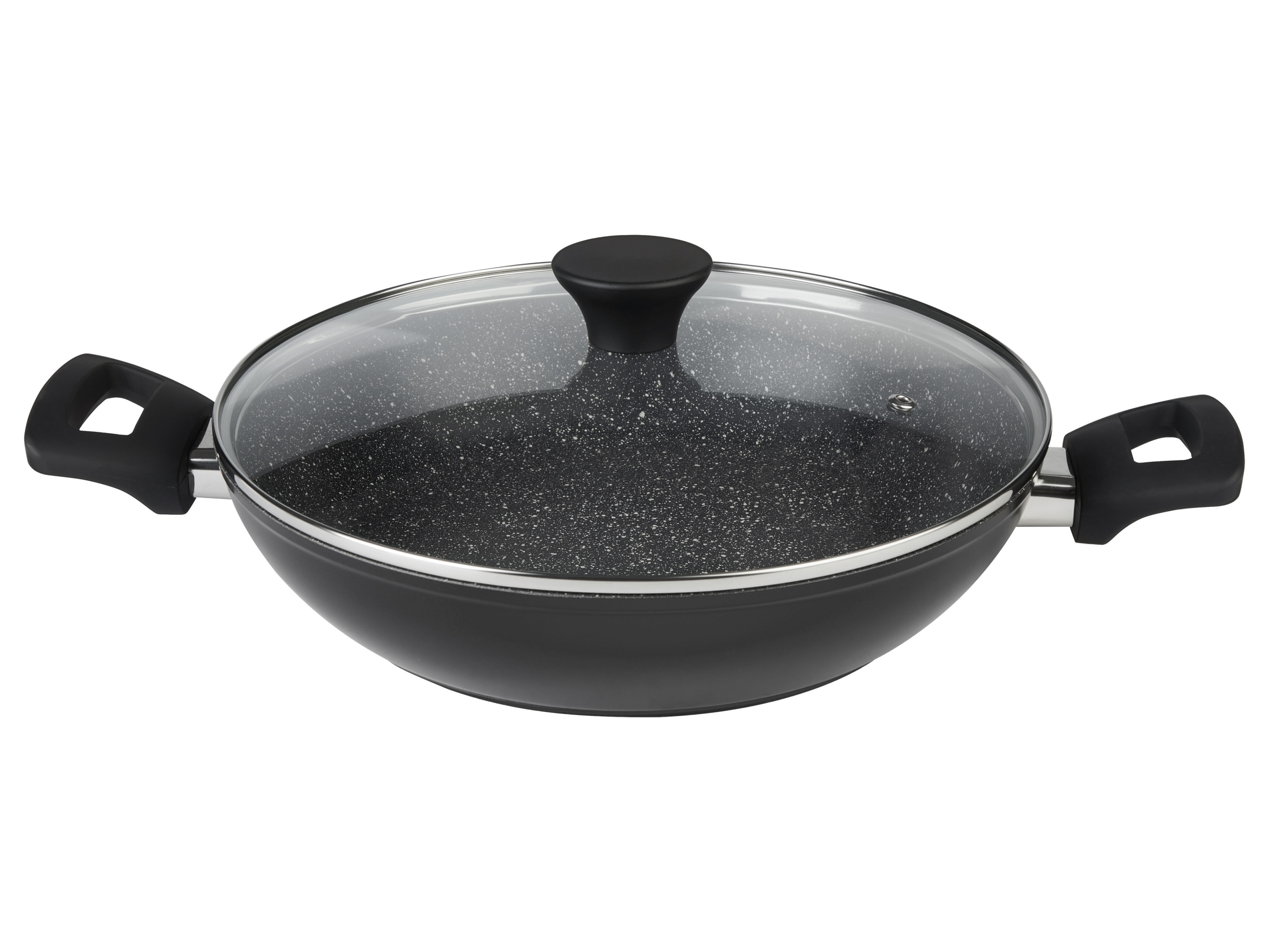 SILVERCREST® Servírovacia panvica z hliníkovej zliatiny, 28 cm (Čierna)
