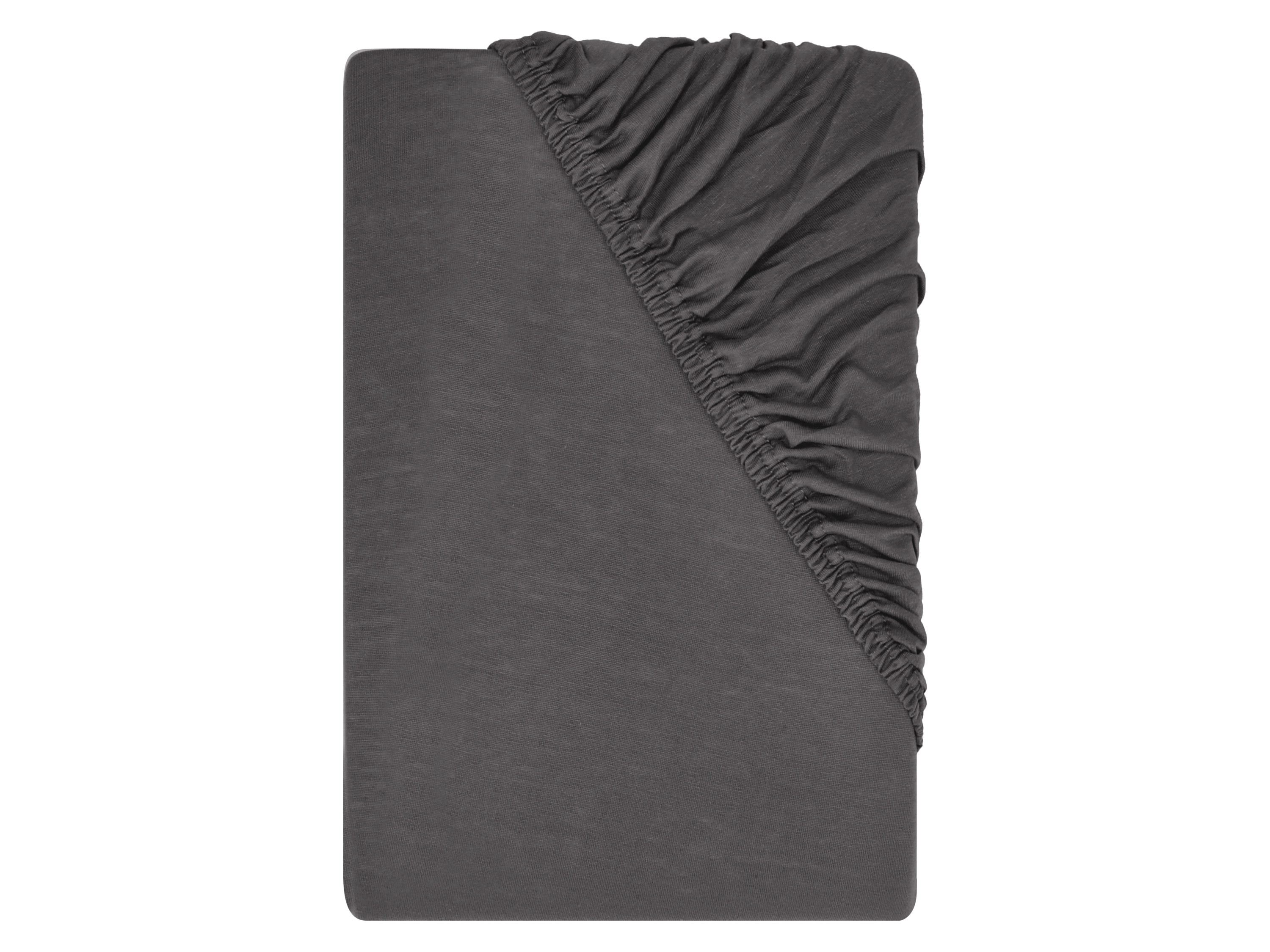 LIVARNO® Napínacia džersejová plachta, 180-200 x 200 cm (sivá)