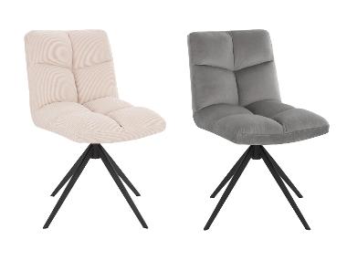 HOME DELUXE Jedálenská stolička NODA, 2 kusy
