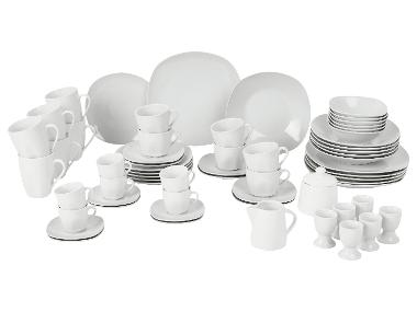 Porcelánový kombinovaný servis, 62-dielny