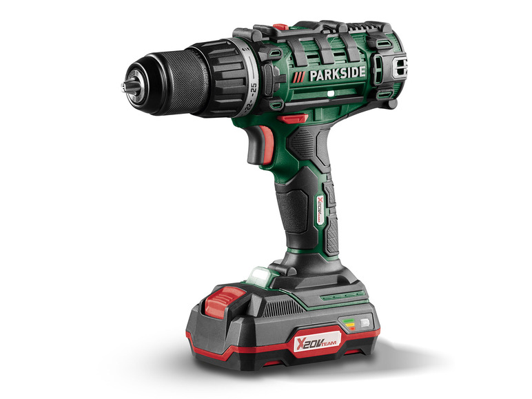 Prejsť na zobrazenie na celú obrazovku: PARKSIDE® Aku vŕtací skrutkovač s príslušenstvom 20 V PABS 20-Li G8 – obrázok 3