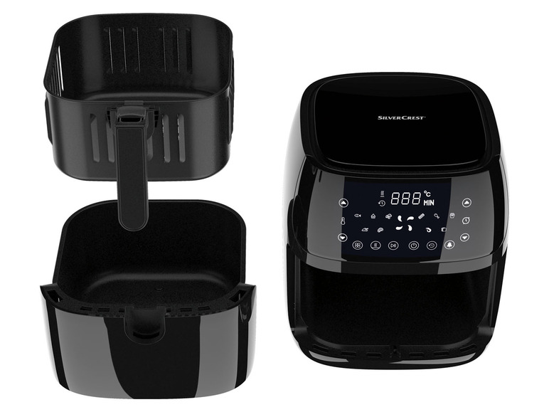 Prejsť na zobrazenie na celú obrazovku: SILVERCREST® KITCHEN TOOLS Digitálna teplovzdušná fritéza XL SHFD 2150 A2 – obrázok 5