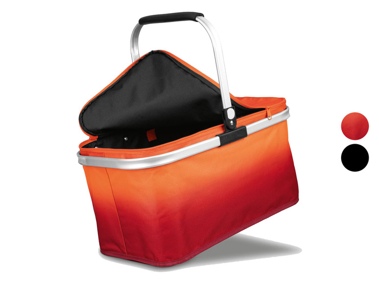 TOPMOVE® Nákupný košík s hliníkovým rámom, 26 l