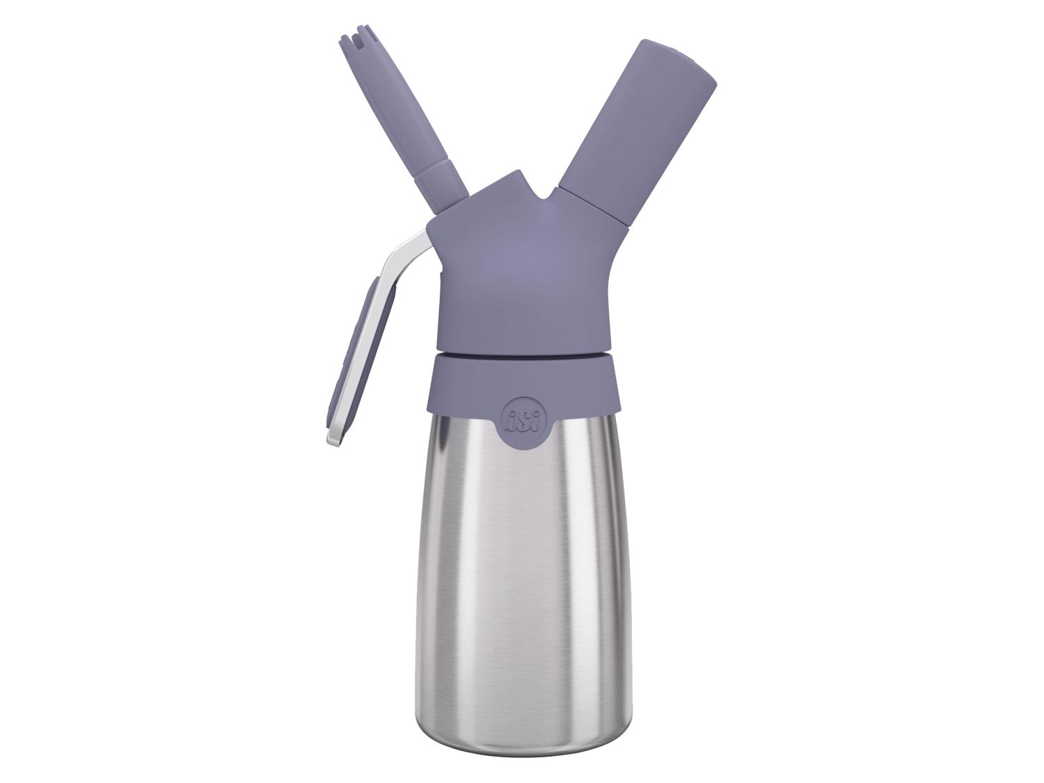 iSi Fľaša na šľahačku Essential, 0,25 l (fialová)