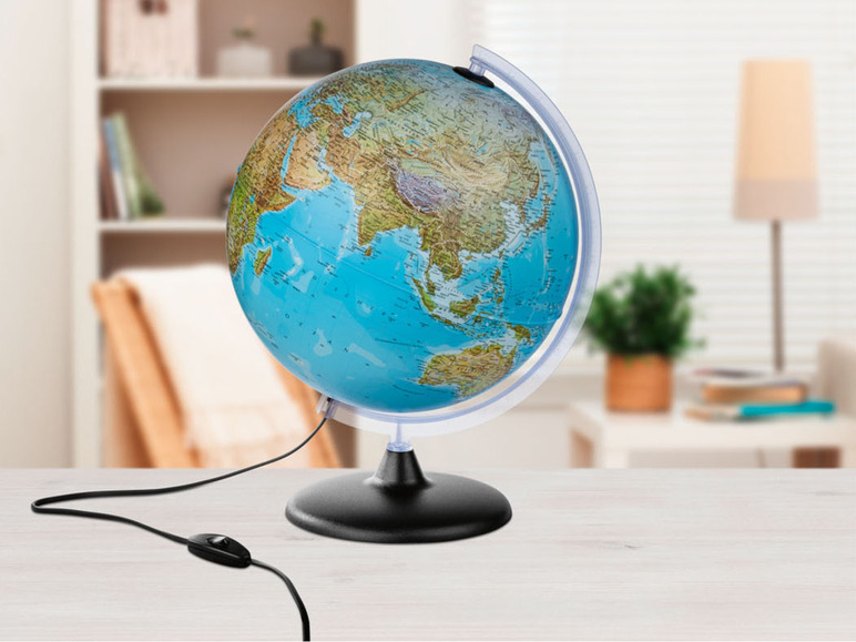 Prejsť na zobrazenie na celú obrazovku: LIVARNO home Svietiaci glóbus, Ø 30 cm – obrázok 4